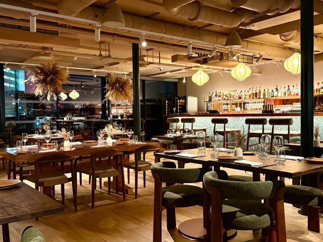 The dining room at Nettle, The Conduit